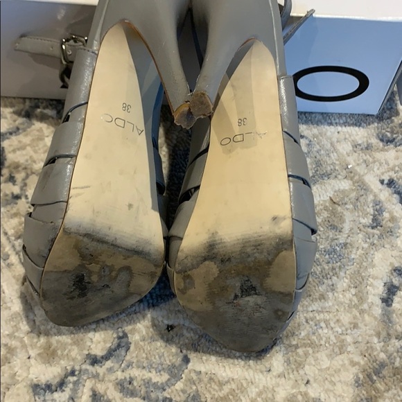 Aldo Schemonia Grey Heel - Picture 7 of 12